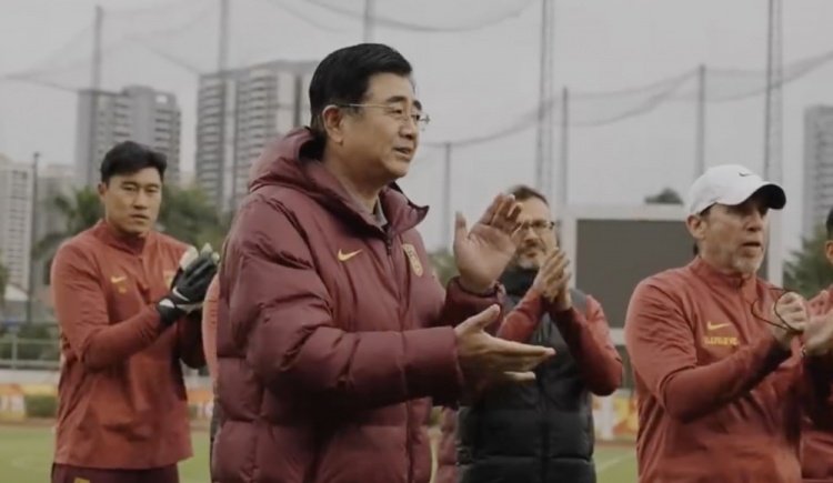  U20亞洲杯開賽在即，足協(xié)主席宋凱探班U20國青隊(duì)