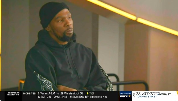  還打多久退役？KD：目前無法預(yù)測終點 可能會發(fā)生也可能不會