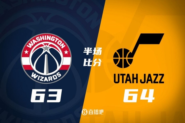  狀元之爭(zhēng)！半場(chǎng)戰(zhàn)報(bào)：奇才63-64落后爵士 薩爾20分&塞克斯頓16分
