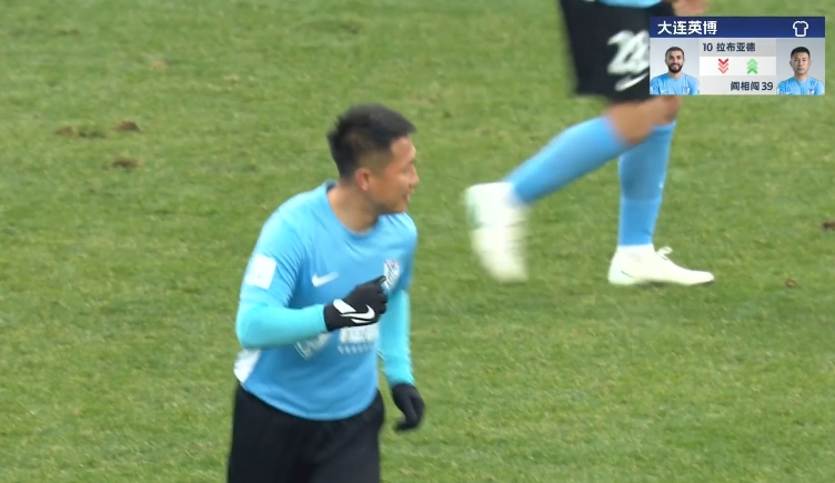  隊長來了！38歲閻相闖替補登場，上演賽季&重返中超首秀！