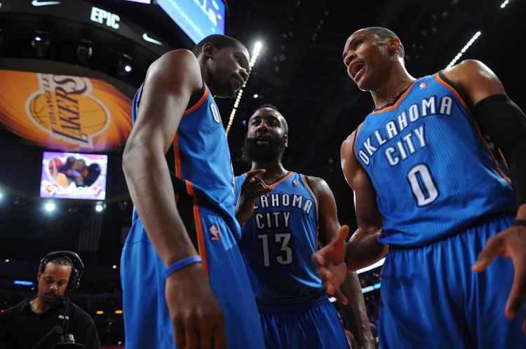  雷霆三少得分全部進入歷史前20！他們是NBA歷史最大的如果嗎？