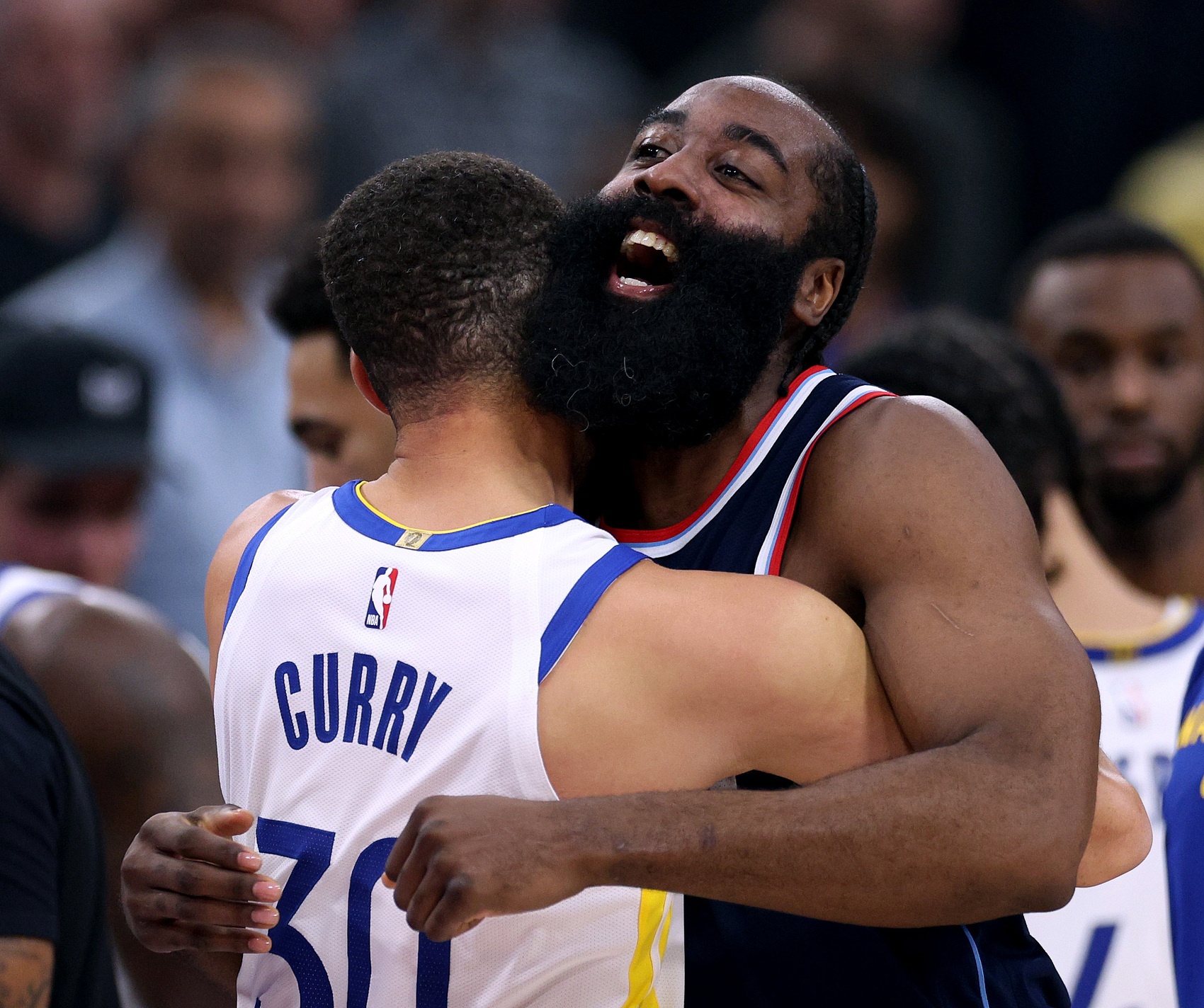  諸神黃昏！庫里哈登先后50+ NBA歷史首次兩名35歲以上球員轟50+！
